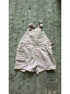 y2k weebok pink shortalls‎ 6/9 months